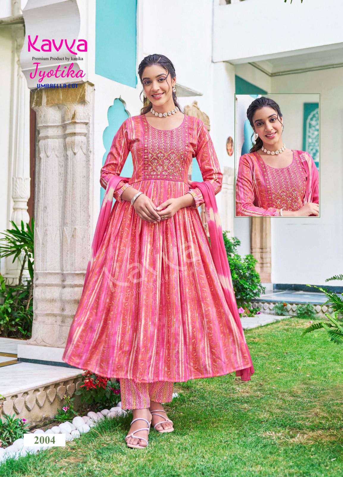 Jyotika Vol 2 By Kavya Naira Cut Printed Kurti With Bottom Dupatta Wholesale Market In Surat